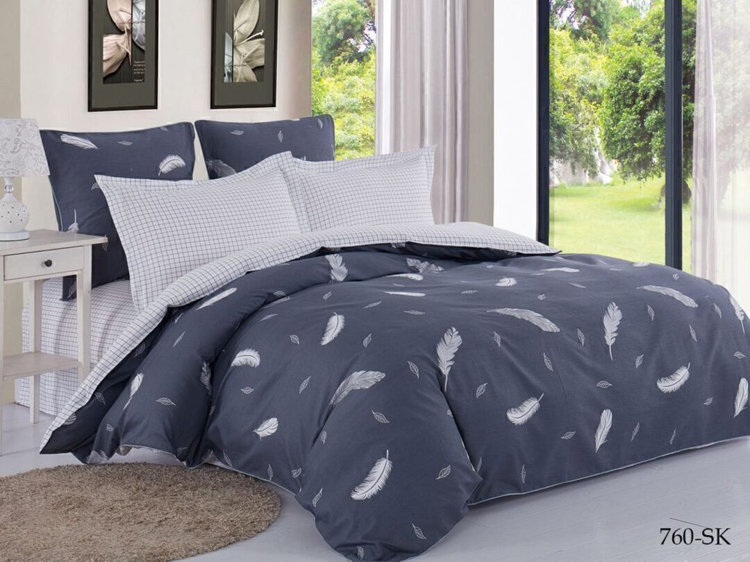 КПБ 2сп сатин в коробке (нав 70*70) Satin de Luxe SK Клео <760-SK>
