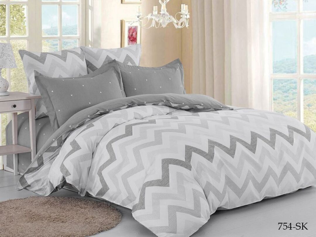 КПБ евро сатин в коробке Satin de Luxe SK Клео <754-SK>