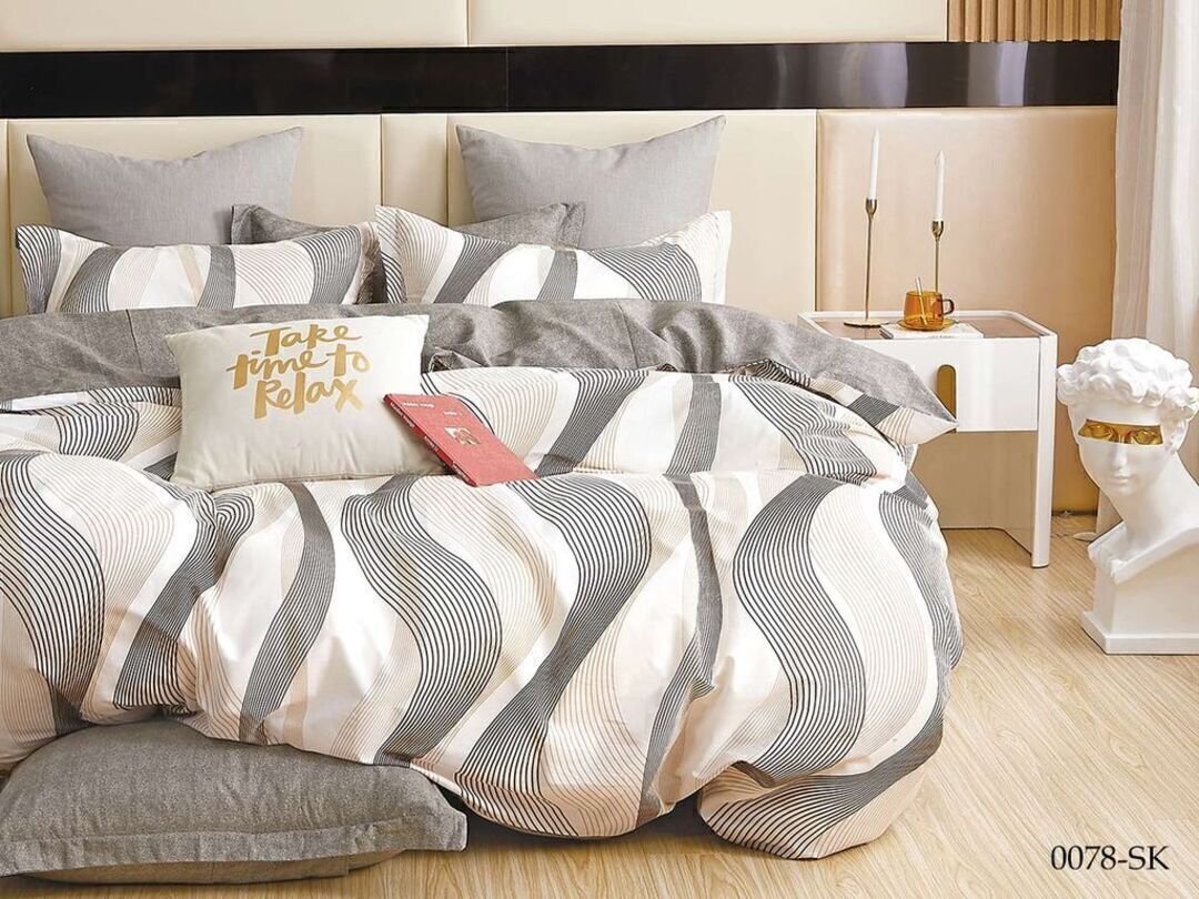 КПБ евро сатин в коробке Satin de Luxe SK Клео <0078-SK>