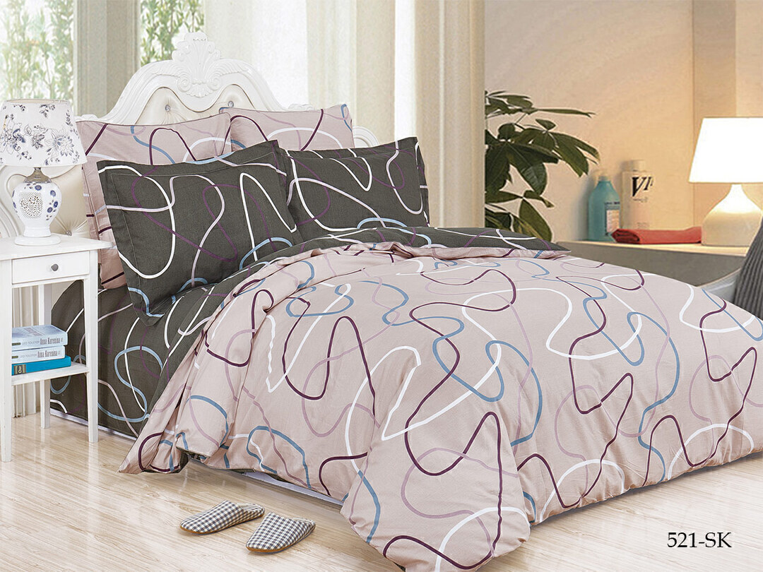 КПБ 2сп сатин в коробке (нав 70*70) Satin de Luxe SK Клео <521-SK>