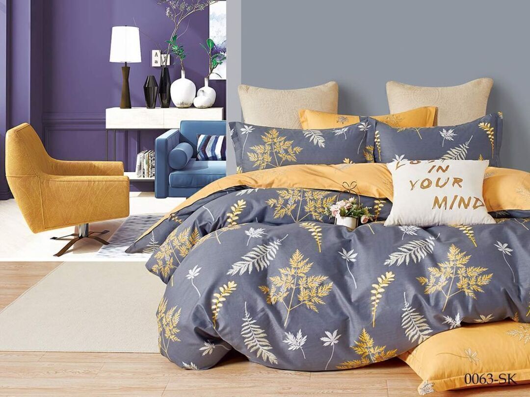 КПБ 1,5сп сатин в коробке (нав 50*70) Satin de Luxe SK Клео <0063-SK>