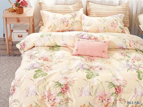 КПБ семейный сатин в коробке Satin de Luxe SK Клео <861-SK>