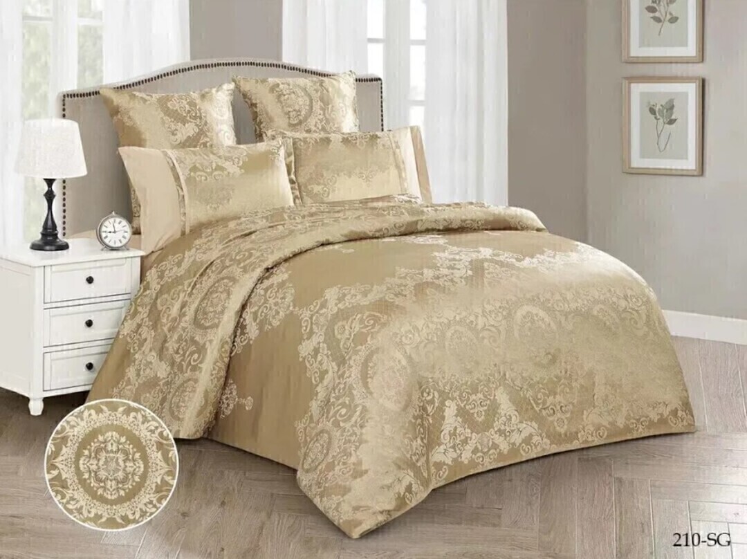 КПБ семейный сатин-жаккард Satin Jacquard SG Клео <SG-210>