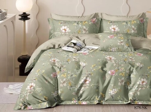 КПБ  сатин в коробке (нав 70*70) Satin de Luxe SK Клео <878-SK>