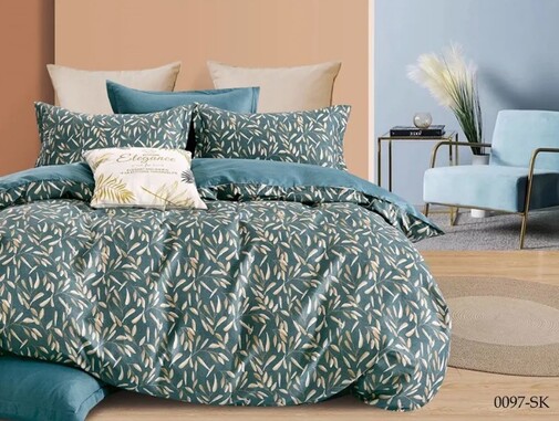 КПБ 1,5сп сатин в коробке (нав 50*70) Satin de Luxe SK Клео <0097-SK>