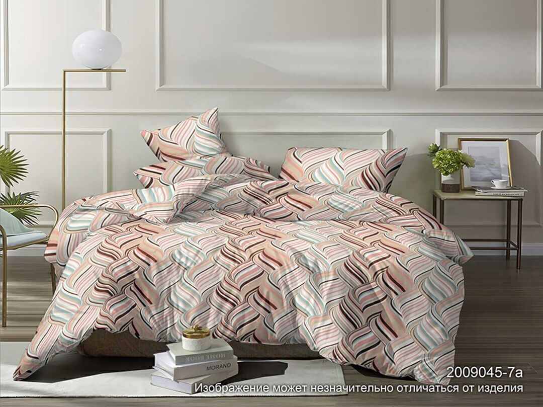 КПБ евро бязь Бояртекс (Акварель) <2009045>