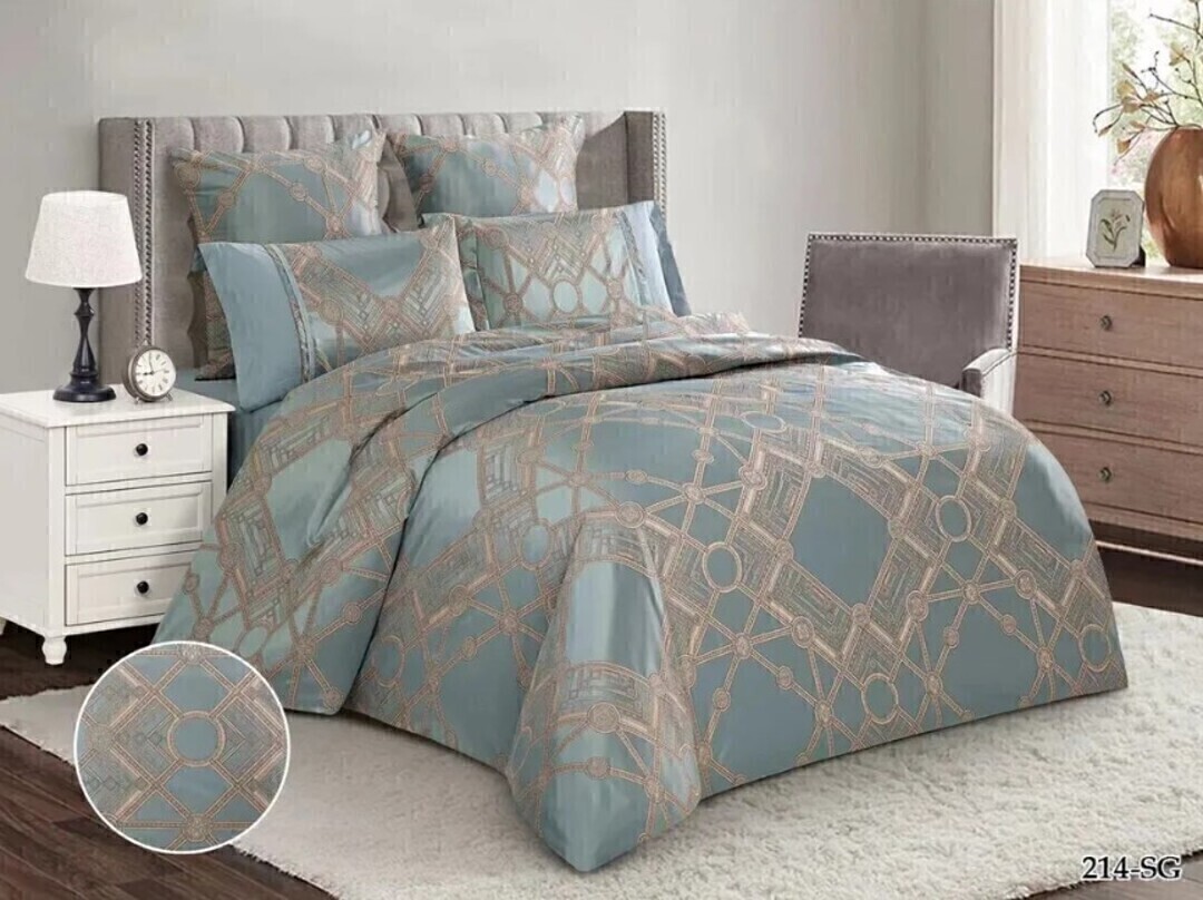 КПБ семейный сатин-жаккард Satin Jacquard SG Клео <SG-214>