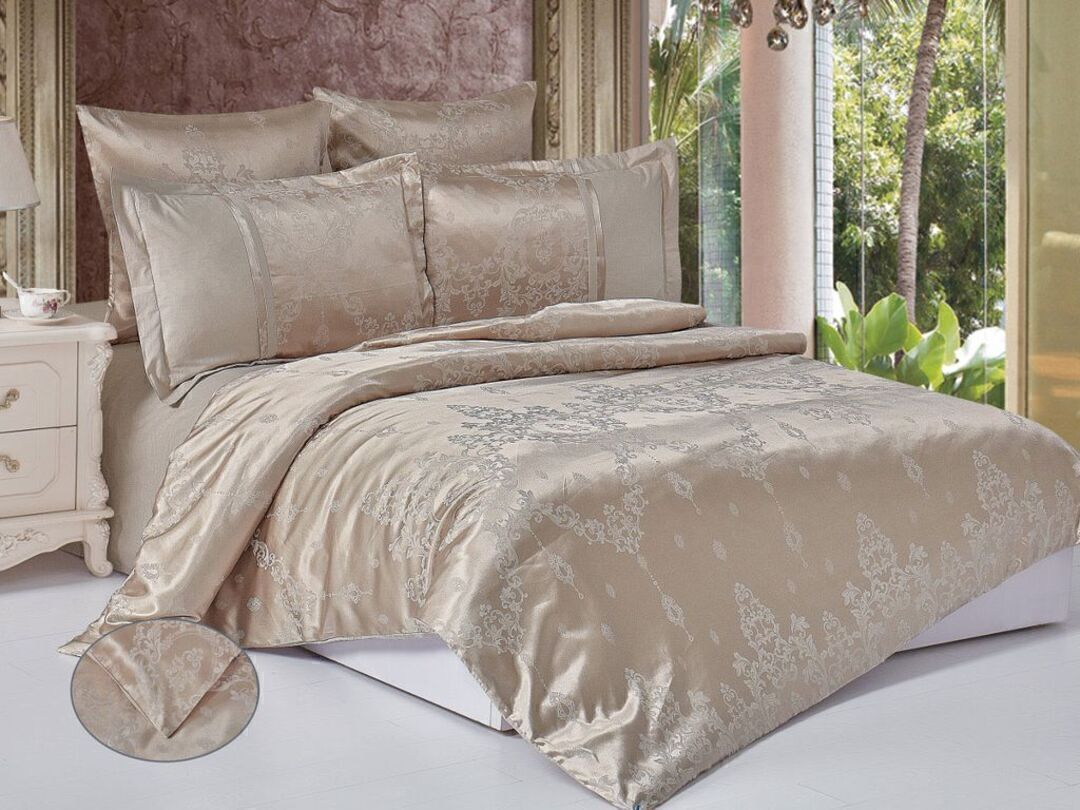 КПБ семейный сатин-жаккард Satin Jacquard SG Клео <SG-114>