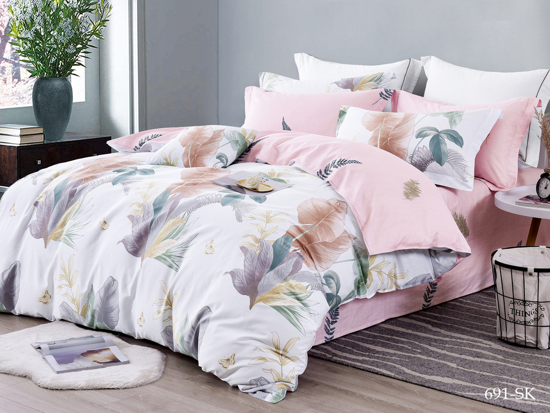 КПБ семейный сатин в коробке Satin de Luxe SK Клео <691-SK>