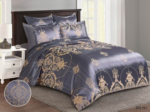КПБ семейный сатин-жаккард Satin Jacquard SG Клео <SG-202>