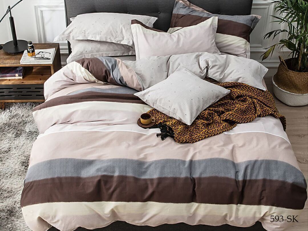 КПБ 2сп сатин в коробке (нав 70*70) Satin de Luxe SK Клео <593-SK>