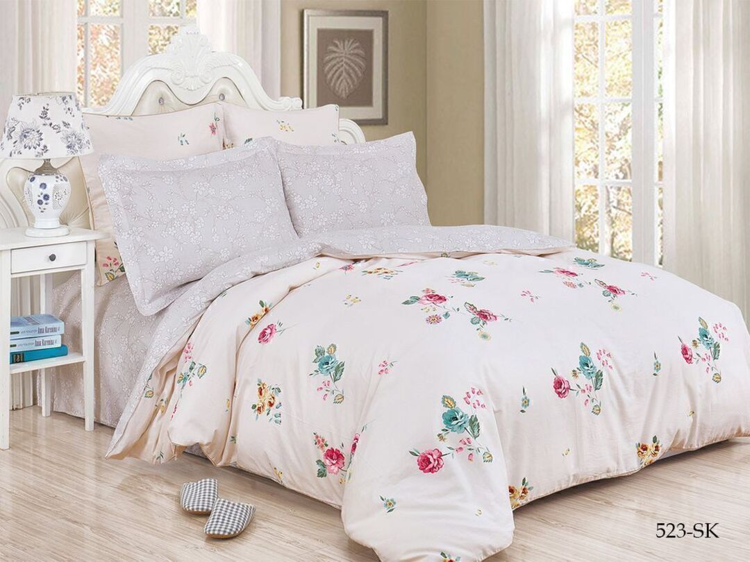 КПБ 2сп сатин в коробке (нав 70*70) Satin de Luxe SK Клео <523-SK>