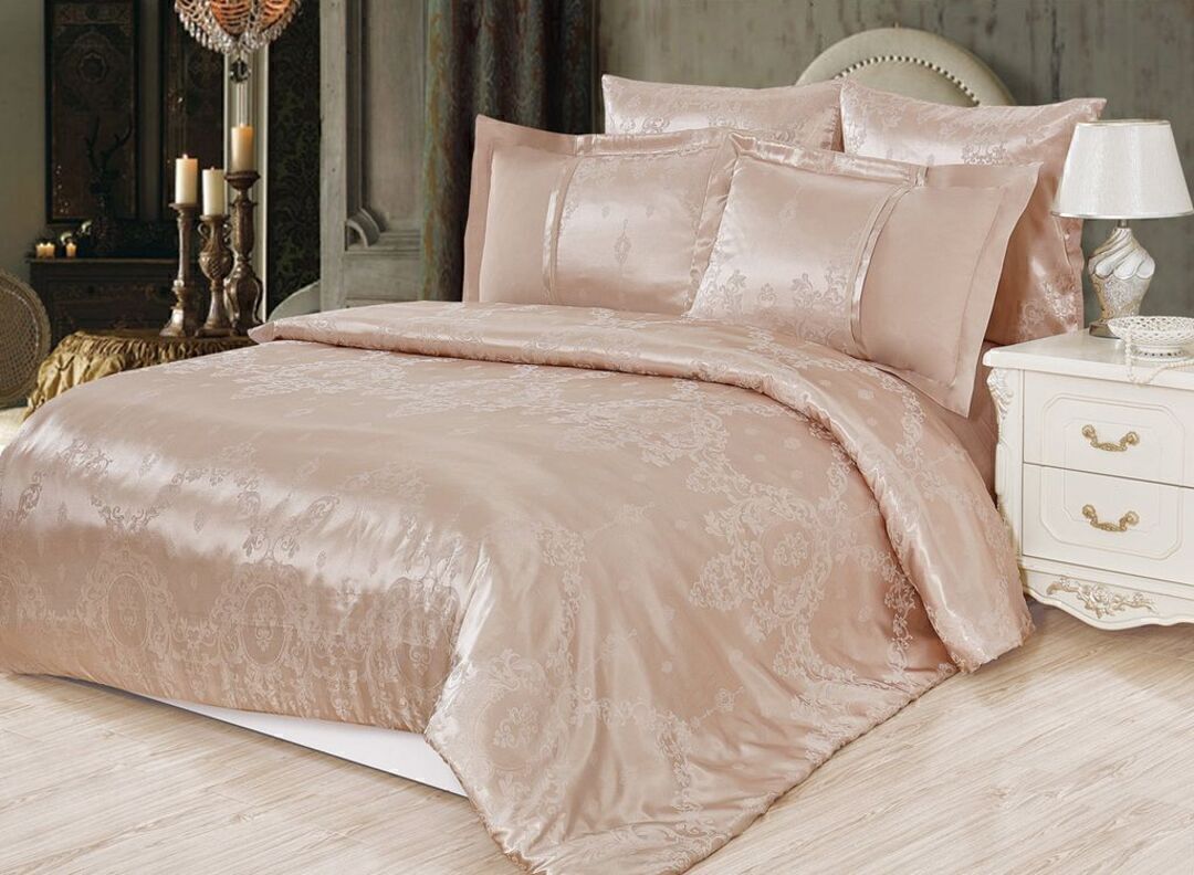 КПБ семейный сатин-жаккард Satin Jacquard SG Клео <SG-087>