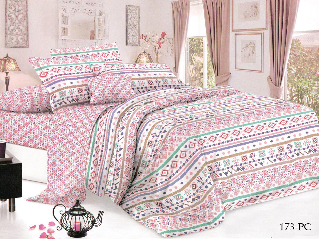 КПБ семейный поплин 2 нав. Pure Cotton PC Клео Скидка <PC-173 Скидка 20%>