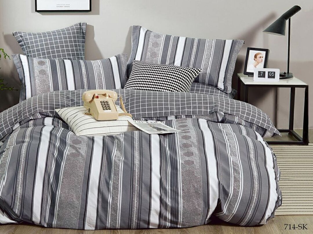 КПБ семейный сатин в коробке Satin de Luxe SK Клео <714-SK>