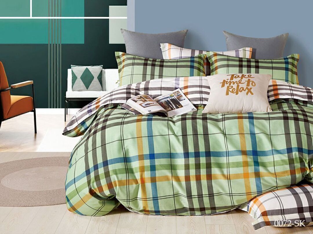 КПБ 1,5сп сатин в коробке (нав 50*70) Satin de Luxe SK Клео <0072-SK>