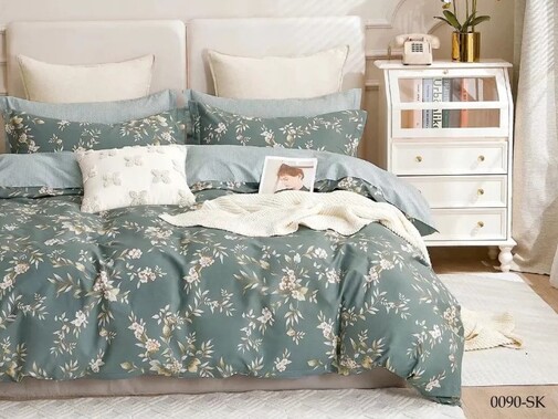 КПБ 1,5сп сатин в коробке (нав 70*70) Satin de Luxe SK Клео <0090-SK>