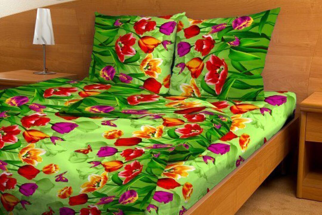КПБ 1,5сп бязь (125) Реноме <3930-1 Голландия> (арт.35/100)