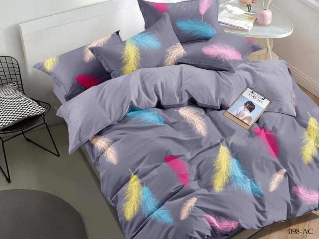 КПБ евро полисатин Art Color AC (нав. 50*70-2шт) Клео <AC-098>