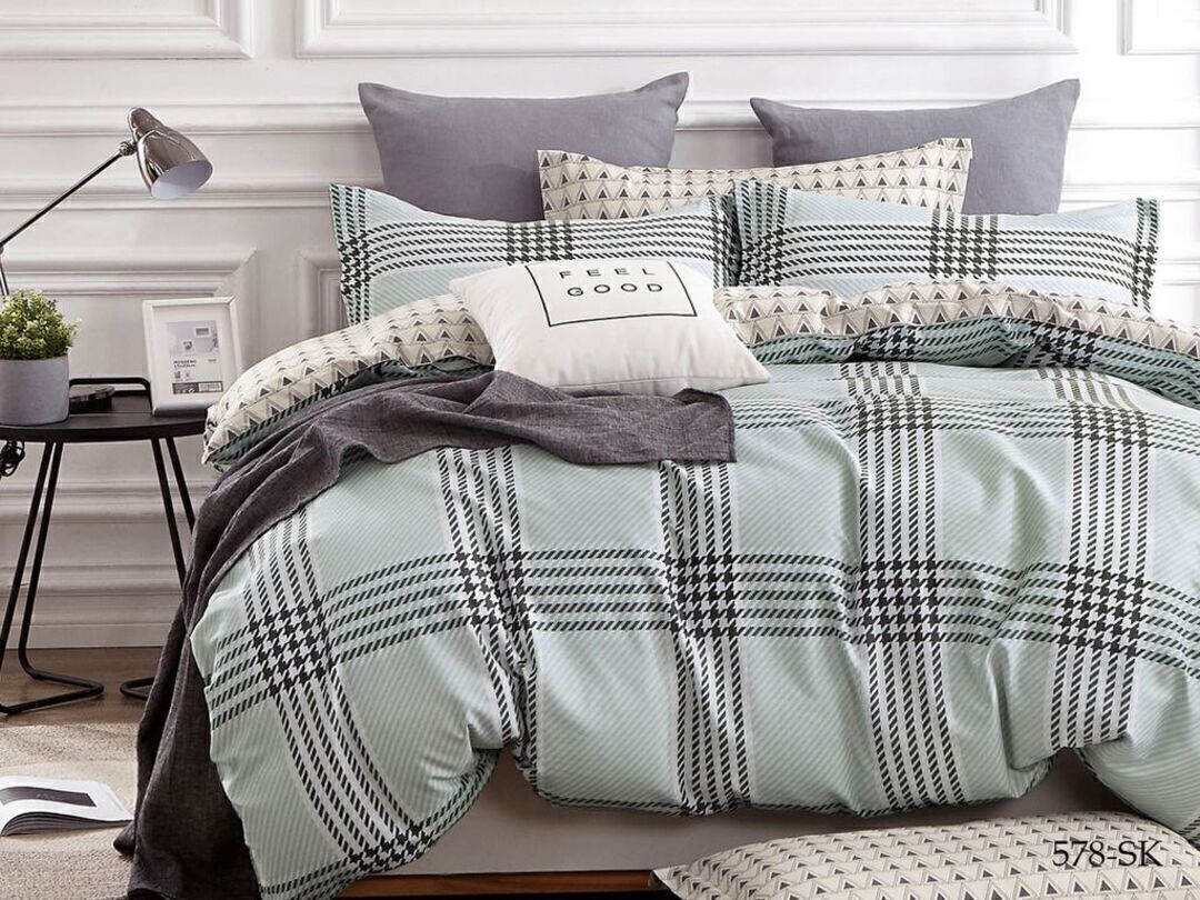 КПБ 2сп сатин в коробке (нав 70*70) Satin de Luxe SK Клео <578-SK>