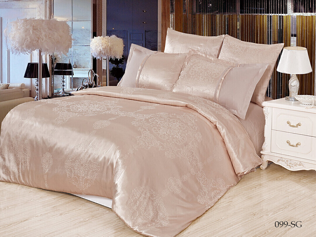 КПБ семейный сатин-жаккард Satin Jacquard SG Клео <SG-099>