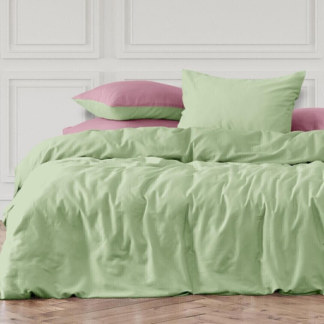 КПБ 1,5сп перкаль Унисон <86019-12/86019-4 Verona  Unicolor Скидка>