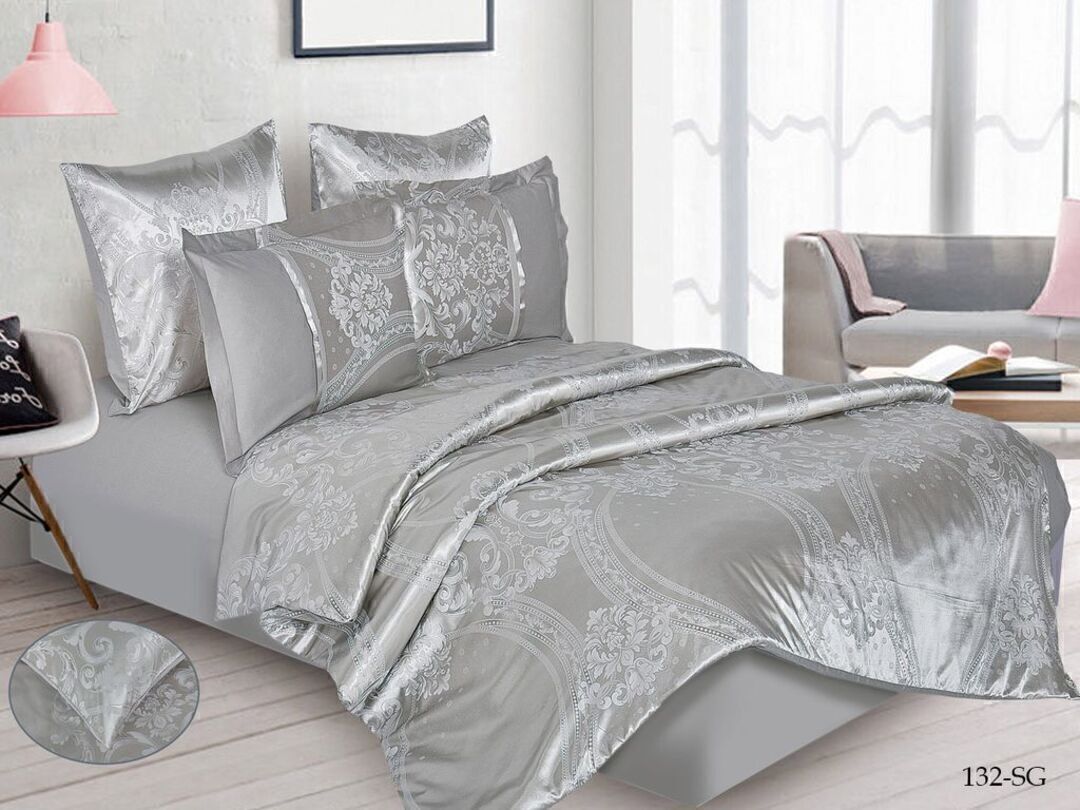 КПБ 2сп сатин-жаккард Satin Jacquard SG Клео <SG-132>