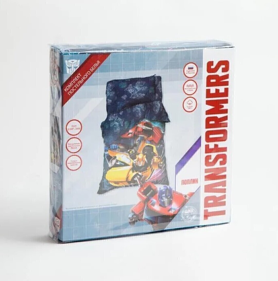 КПБ детский 1,5сп поплин Мульты <5271001  Transformers>