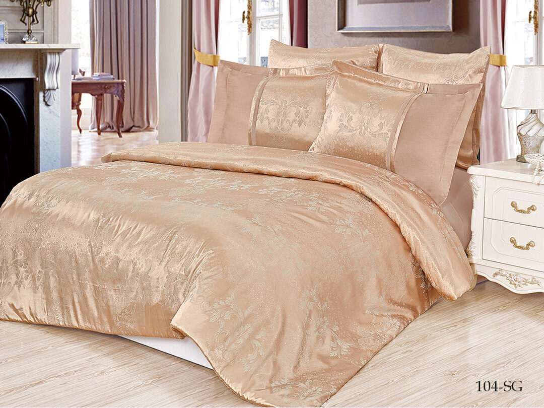 КПБ семейный сатин-жаккард Satin Jacquard SG Клео <SG-104>