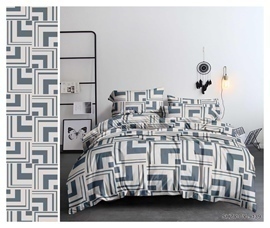 КПБ полисатин с простыней Pandora