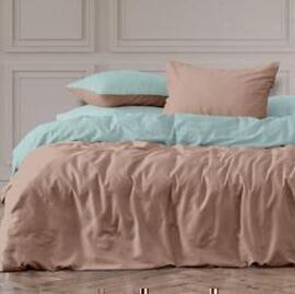 КПБ семейный перкаль нав 50*70 Унисон <86028-11/24296-1 Palermo  Unicolor>