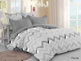 КПБ евро сатин в коробке Satin de Luxe SK Клео <754-SK>