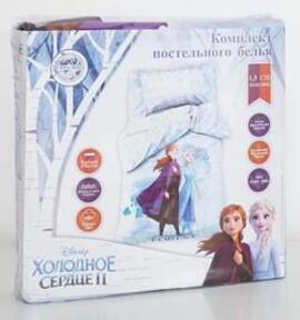 КПБ детский 1,5сп поплин Мульты <4841088  Forest spirit Холодное сердце>
