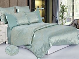 КПБ евро сатин-жаккард Satin Jacquard SG Клео <SG-115>