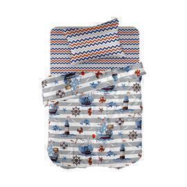 КПБ детский 1,5сп перкаль Wenge kids <915028 Sea travel>