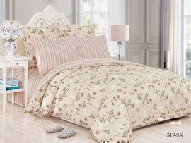 КПБ евро сатин в коробке Satin de Luxe SK Клео <519-SK>