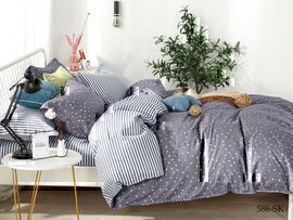 КПБ евро сатин в коробке Satin de Luxe SK Клео <586-SK>