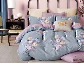 КПБ евро сатин в коробке Satin de Luxe SK Клео <1050-SK>