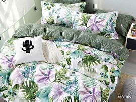 КПБ семейный сатин в коробке Satin de Luxe SK Клео <669-SK>