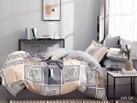 КПБ евро сатин в коробке Satin de Luxe SK Клео <699-SK>