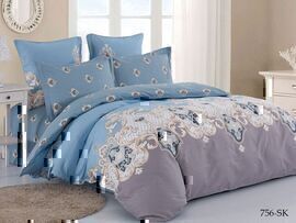 КПБ семейный сатин в коробке Satin de Luxe SK Клео <756-SK>