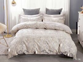 КПБ 1,5сп сатин в коробке (нав 70*70) Satin de Luxe SK Клео <778-SK>