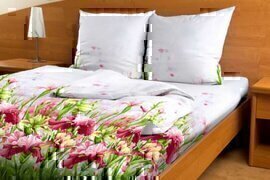 КПБ 2сп бязь (125) Реноме <3943-1 Луговые травы> (арт.35/101)